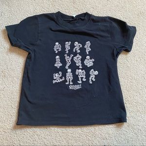 Brandy Melville Skeleton Top